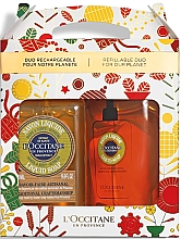 Düfte, Parfümerie und Kosmetik Set - L'Occitane Verbena Liquid Soap (l/soap/500ml + l/soap/refill/500ml)