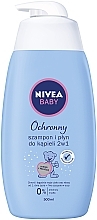 Düfte, Parfümerie und Kosmetik 2in1 Mildes Shampoo und Schaumbad für Kinder und Babys - NIVEA Baby Soft Shampoo & Bath