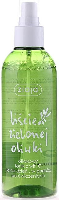 Erfrischendes Gesichts- und Körperwasser mit Olivenblättern und Vitamin C - Ziaja Olive Leaf Water — Bild N1