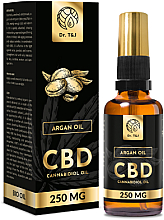 Düfte, Parfümerie und Kosmetik Natürliches Arganöl CBD 250 mg - Dr. T&J Bio Oil