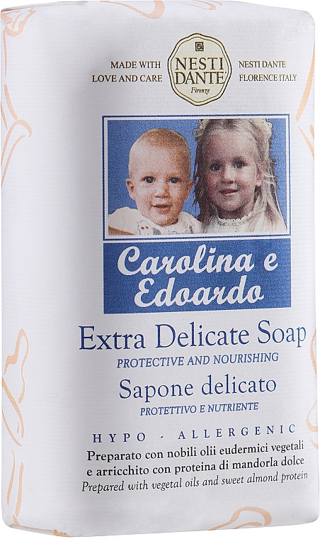 Naturseife Carolina ed Edoardo für Babys - Nesti Dante Vegetable Soap Baby Carolina ed Edoardo — Bild N1