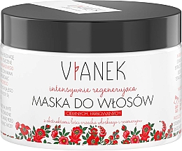 Regenerierende Haarmaske für dunkles und gefärbtes Haar - Vianek Dark Hair Mask — Bild N1