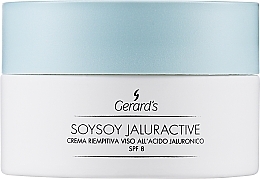 Düfte, Parfümerie und Kosmetik Pflegende regenerierende Gesichtscreme mit Hyaluronsäure - Gerard's Cosmetics Soysoy Jaluractive Cream Spf8