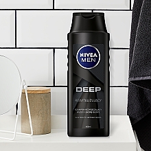 Revitalisierendes Shampoo für Männer mit Elektrolyten und Aktivkohle - NIVEA Men Deep Revitalizing Shampoo — Foto N4