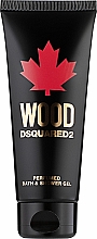 Dsquared2 Wood Pour Homme - Duftset (Eau de Toilette 100ml + Duschgel 100ml + Kosmetiktasche) — Bild N2