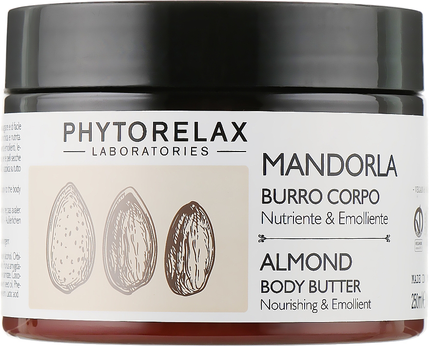 Feuchtigkeitsspendende Körperbutter - Phytorelax Laboratories Almond Body Butter — Bild N1