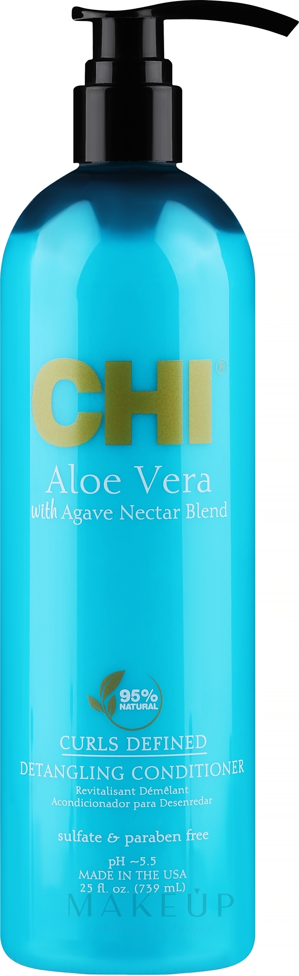 Revitalisierende Haarspülung mit Aloe Vera - CHI Aloe Vera Detangling Conditioner — Bild 739 ml