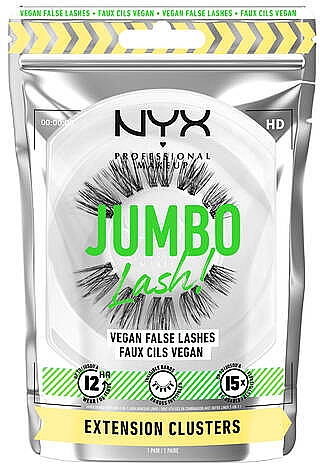 Falsche Wimpern - NYX Professional Makeup Jumbo Lash! Vegan False Lashes Extension Clusters — Bild N1