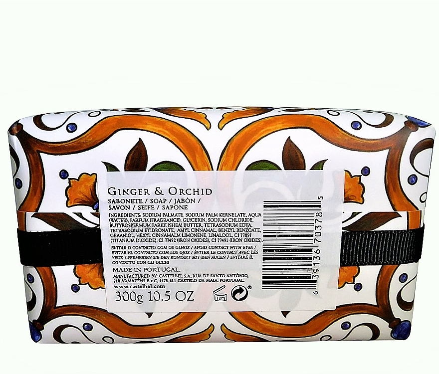 Seife mit Ingwer- und Orchideenduft - Castelbel Tile Ginger & Orchid Soap — Bild N4