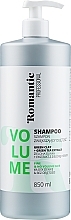 Düfte, Parfümerie und Kosmetik Shampoo für dünnes Haar - Romantic Professional Volume Shampoo