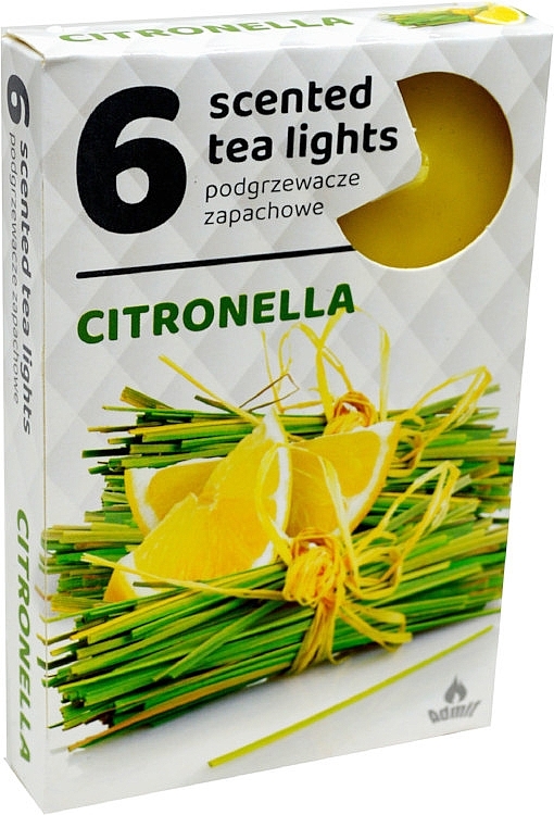 Teekerzen Citronella 6 St. - Admit Scented Tea Light Citronella — Bild N1