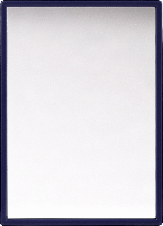 Kompakter rechteckiger Spiegel in blauem Rahmen - Donegal Mirror — Bild N1