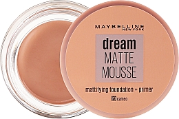 Maybelline Mousse Foundation - Maybelline Dream Matte Mousse Foundation — Foto N1