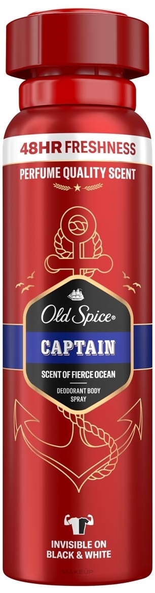 Deospray - Old Spice Captain Deodorant Spray — Bild 150 ml