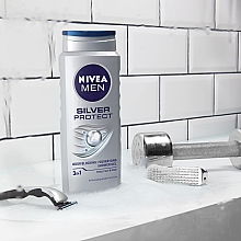 Duschgel "Silberschutz" für Männer - NIVEA MEN Silver protect Shower Gel — Bild N2