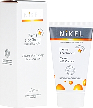 Düfte, Parfümerie und Kosmetik Verjüngende Gesichtscreme gegen Rötungen mit Petersilie - Nikel Cream with Parsley