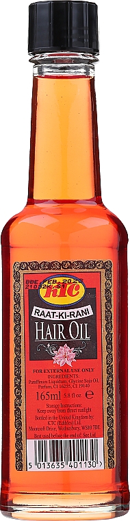 Haaröl mit Blumenduft - KTC Raat-Ki-Rani Hair Oil — Bild N1