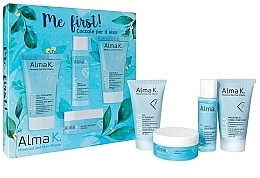 Gesichtspflegeset - Alma K Me First Face Care Kit (Gesichtsgel 30ml + Gesichtstoner 15ml + Creme 15ml + Maske 30ml) — Bild N2