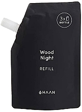 Düfte, Parfümerie und Kosmetik Reinigendes und feuchtigkeitsspendendes Handspray Holziger Akzent - HAAN Hand Sanitizer Wood Night (Refill)