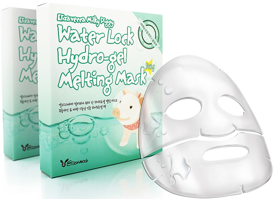 Hydrogel-Gesichtsmaske - Elizavecca Face Care Milky Piggy Water Lock Hydrogel Melting Mask — Bild N4