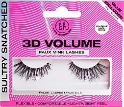 Künstliche Wimpern - BH Cosmetics 3D Volume Faux Mink Lashes Sultry Snatched — Bild N1