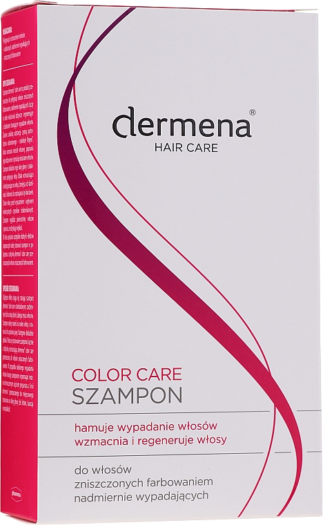 Shampoo für strapaziertes Haar - Dermena Hair Care Color Care Shampoo — Bild N1