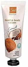 Düfte, Parfümerie und Kosmetik Hand- und Körpercreme Kokosnuss - Shik Nectar Hand & Body Cream 