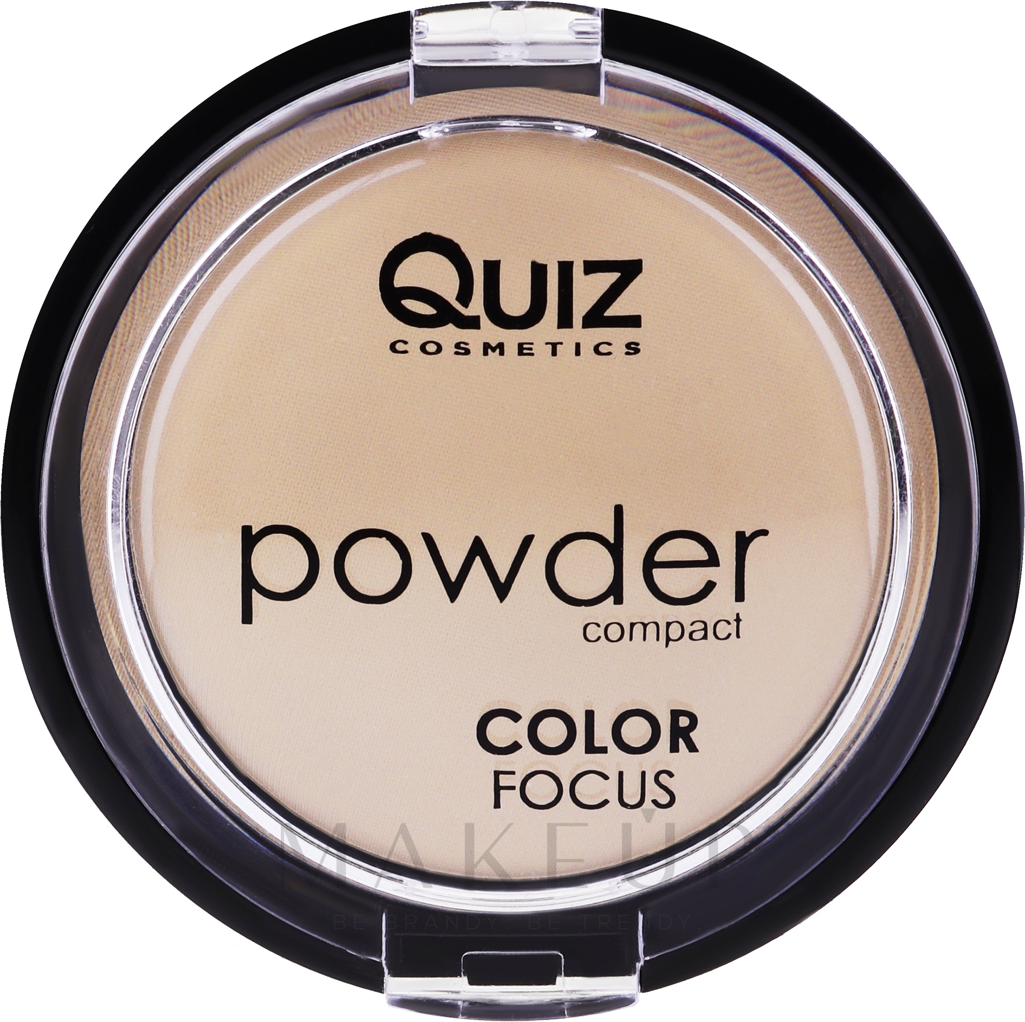 Kompaktpuder ohne Spiegel - Quiz Cosmetics Color Focus Powder — Bild 60