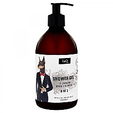 Duschgel - LaQ Doberman For Men 8in1 Shower Gel Sex and Business Fragrance — Bild N1