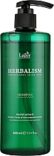 Beruhigendes und revitalisierendes Haarshampoo mit Kräuterextrakten - La'dor Herbalism Shampoo — Bild N3