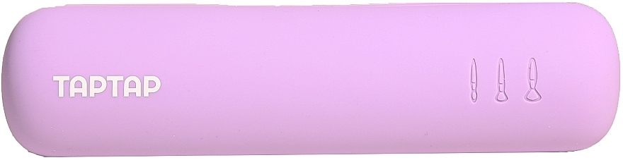 Pnseletui aus Silikon violett - Taptap — Bild N1