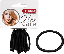 Düfte, Parfümerie und Kosmetik Haargummis schwarz 4 mm 9 St. - Titania