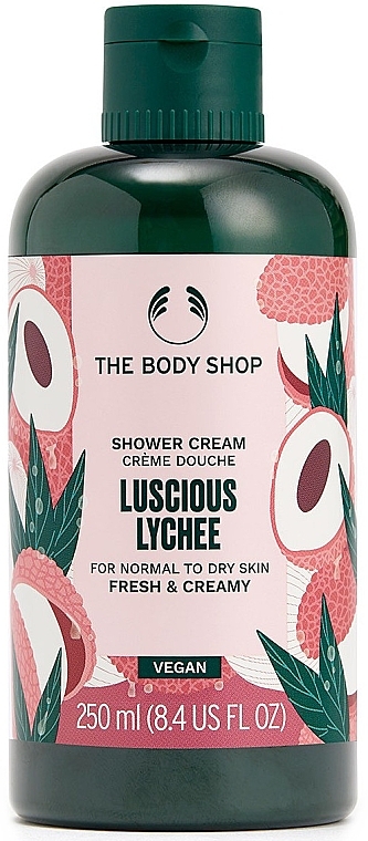 Duschgel Köstliche Lychee - The Body Shop Shea Luscious Lychee Shower Cream — Bild N1