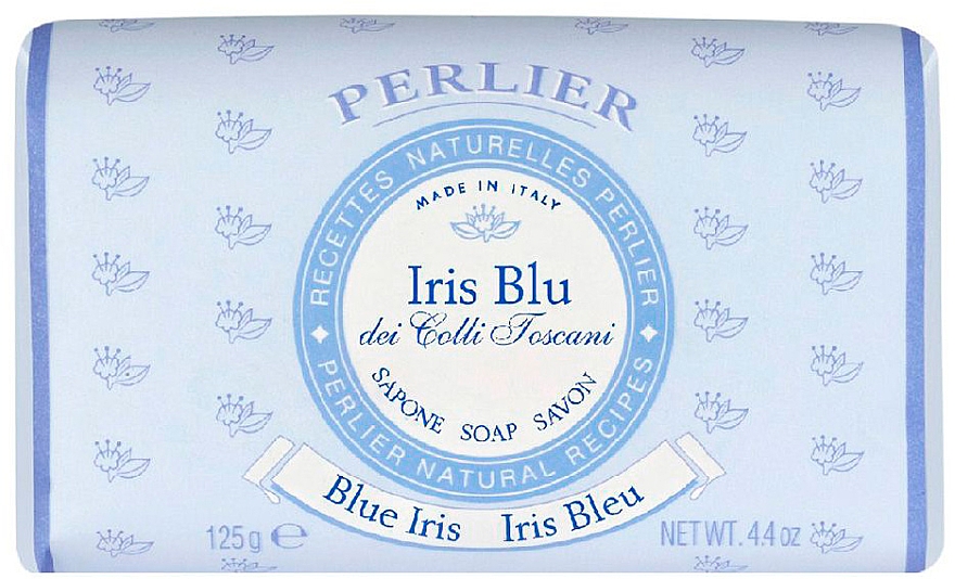 Seife Iris - Perlier Iris Blu Soap — Bild N1