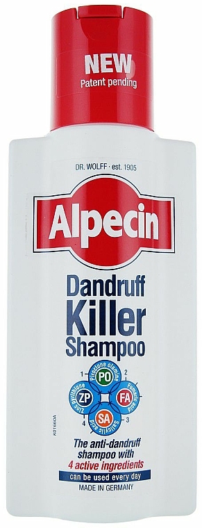 Anti-Schuppen Shampoo für täglichen Gebrauch - Alpecin Schuppen Killer — Bild N2