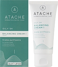 Reinigende und ausgleichende Gesichtscreme für fettige Haut - Atache Oily SK Balancing Cream I — Bild N2