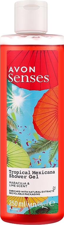 Duschgel - Avon Senses Tropical Mexicana Shower Gel — Bild N1