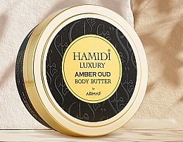 Düfte, Parfümerie und Kosmetik Buttercreme für den Körper - Hamidi Luxury Amber Oud Body Butter