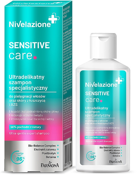 Ultra-sanftes Shampoo für Psoriasis-Haut - Farmona Nivelazione Sensitive Care Ultra-Delicate Shampoo — Bild N1