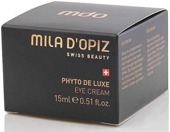 Augencreme - Mila D'Opiz Phyto de Luxe Eye Cream — Bild N2