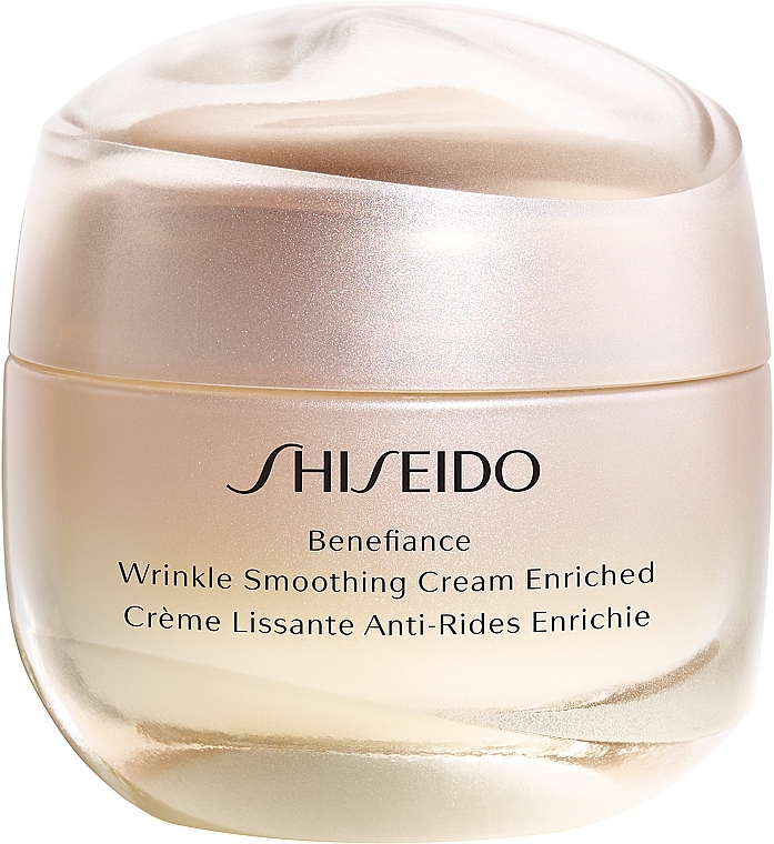 Nährende, glättende und feuchtigkeitsspendende Anti-Falten Gesichtscreme - Shiseido Benefiance Wrinkle Smoothing Cream Enriched — Bild N1