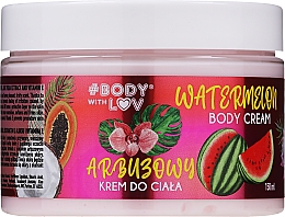 Körpercreme mit Wassermelone - Body with Love Watermelon Body Care — Bild N1