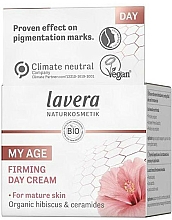 Festigende Tagescreme für reife Haut mit Ceramiden und Bio-Hibiskus - Lavera My Age — Bild N2