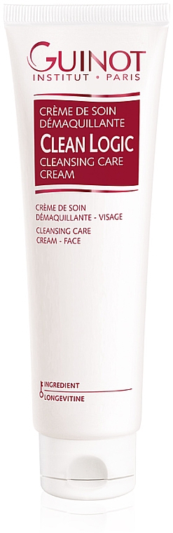 Sanfte Reinigungspflegecreme für das Gesicht mit Hyaluronsäure - Guinot Clean Logic Cleansing Care Cream — Bild N2