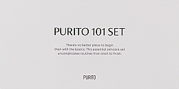 Düfte, Parfümerie und Kosmetik Set - Purito 101 Set (f/gel/30ml + toner/30ml + ser/15ml + cr/12ml + cr/15ml)