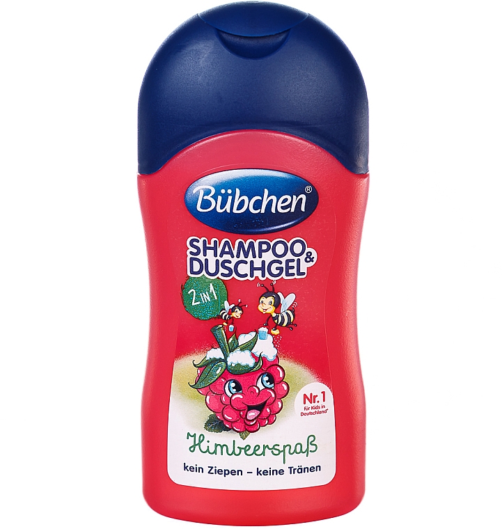 Shampoo und Duschgel für Kinder Himbärspaß - Bubchen — Bild N1