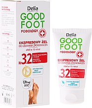 Düfte, Parfümerie und Kosmetik Hornhautentfernungs-Gel - Delia Cosmetics Good Foot Podology Nr 3.2