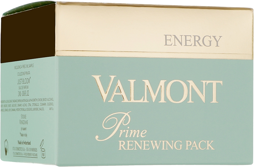 Set - Valmont Prime Renewing Pack Energy (f/mask/50 ml + edp/2 ml) — Bild N1