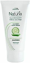 Glättende Glycerin-Handcreme mit Gurkenextrakt - Joanna Naturia Glycerin Smoothing Cucumber Hand Cream — Bild N3