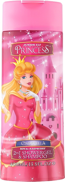 2in1 Duschgel und Shampoo für Kinder mit Himbeere - Disney Princess Cinderella — Bild N1